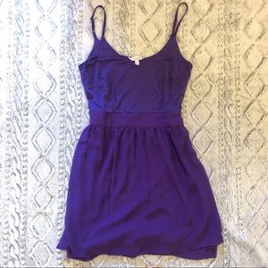 Purple Flowy Dress